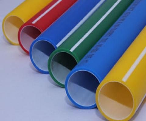 Colour-coded PLB cable ducts shown on Sarovar Polymers' product page